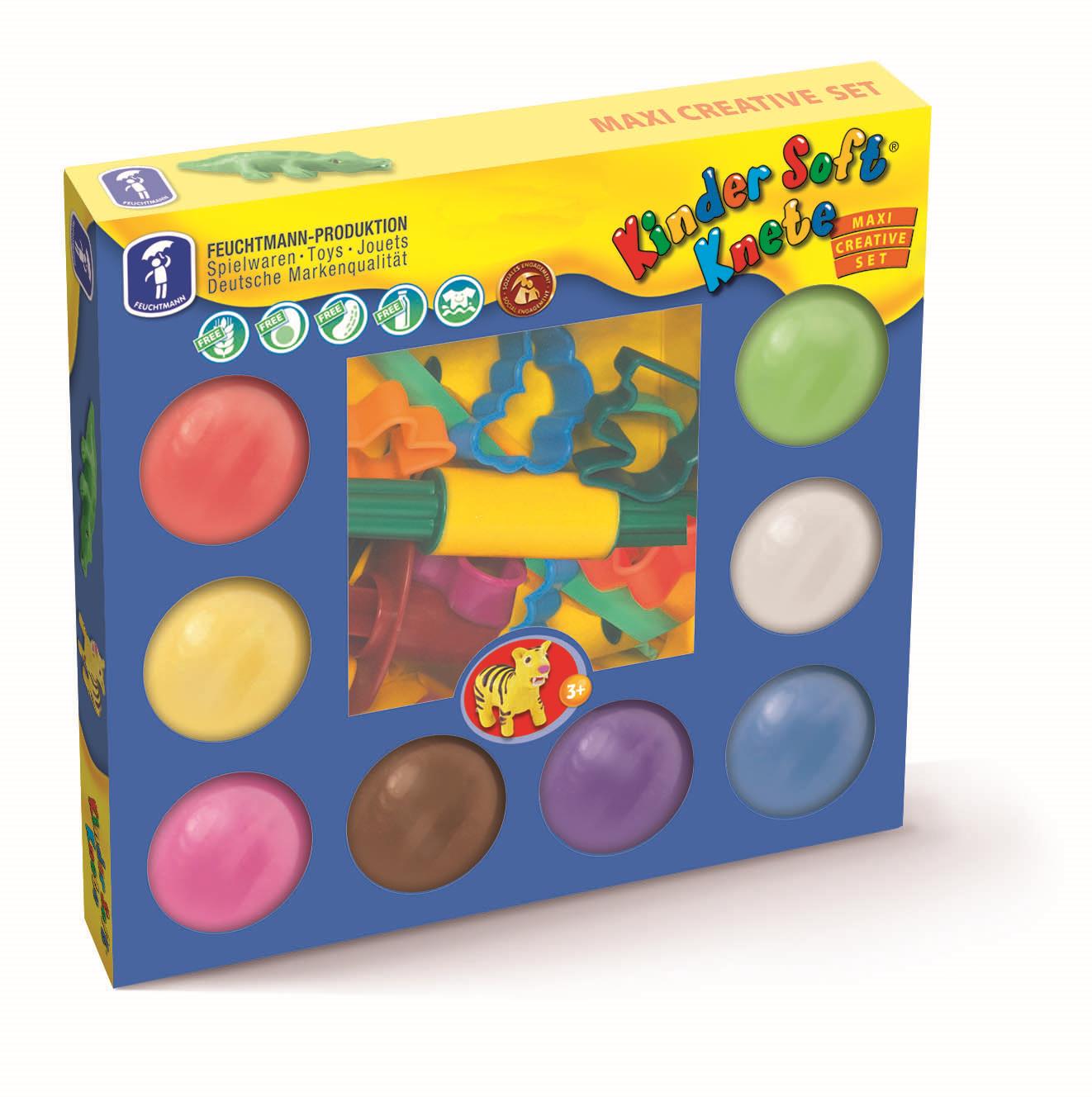 Feuchtmann Kinder Soft Knete Maxi Creative Set von Spielzeughafen