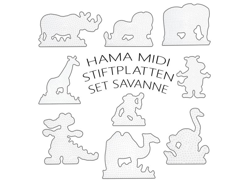 Hama Stiftplatten-Set - Savanne