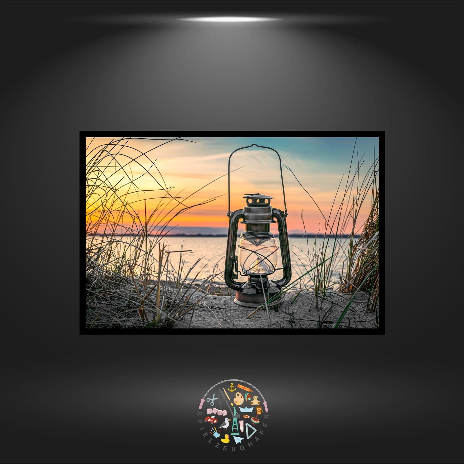 'Laterne' - Quadratisch (exklusiv) von Spielzeughafen