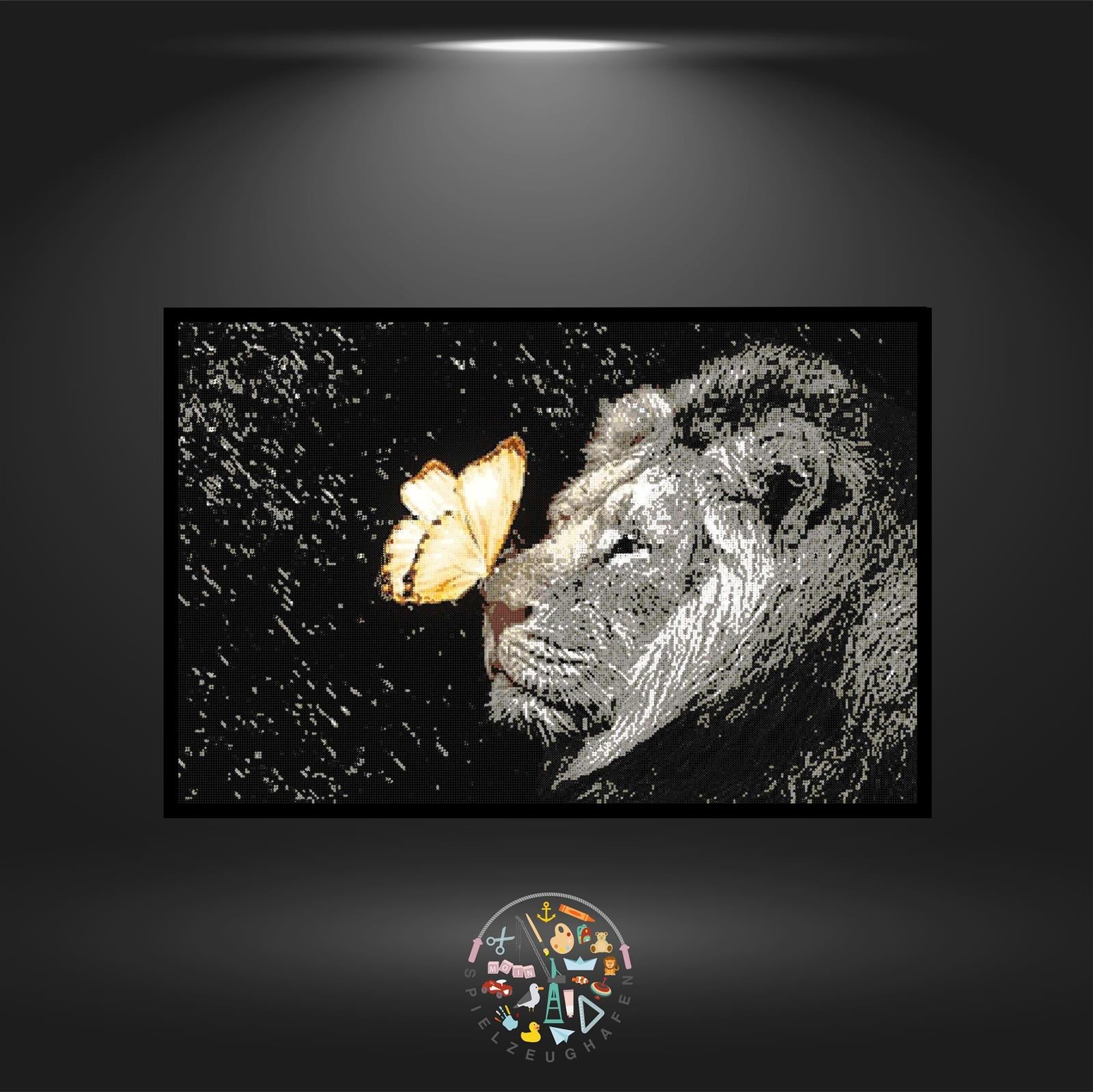 'Löwe Leonardo' - Strass / Rhinestone von Spielzeughafen