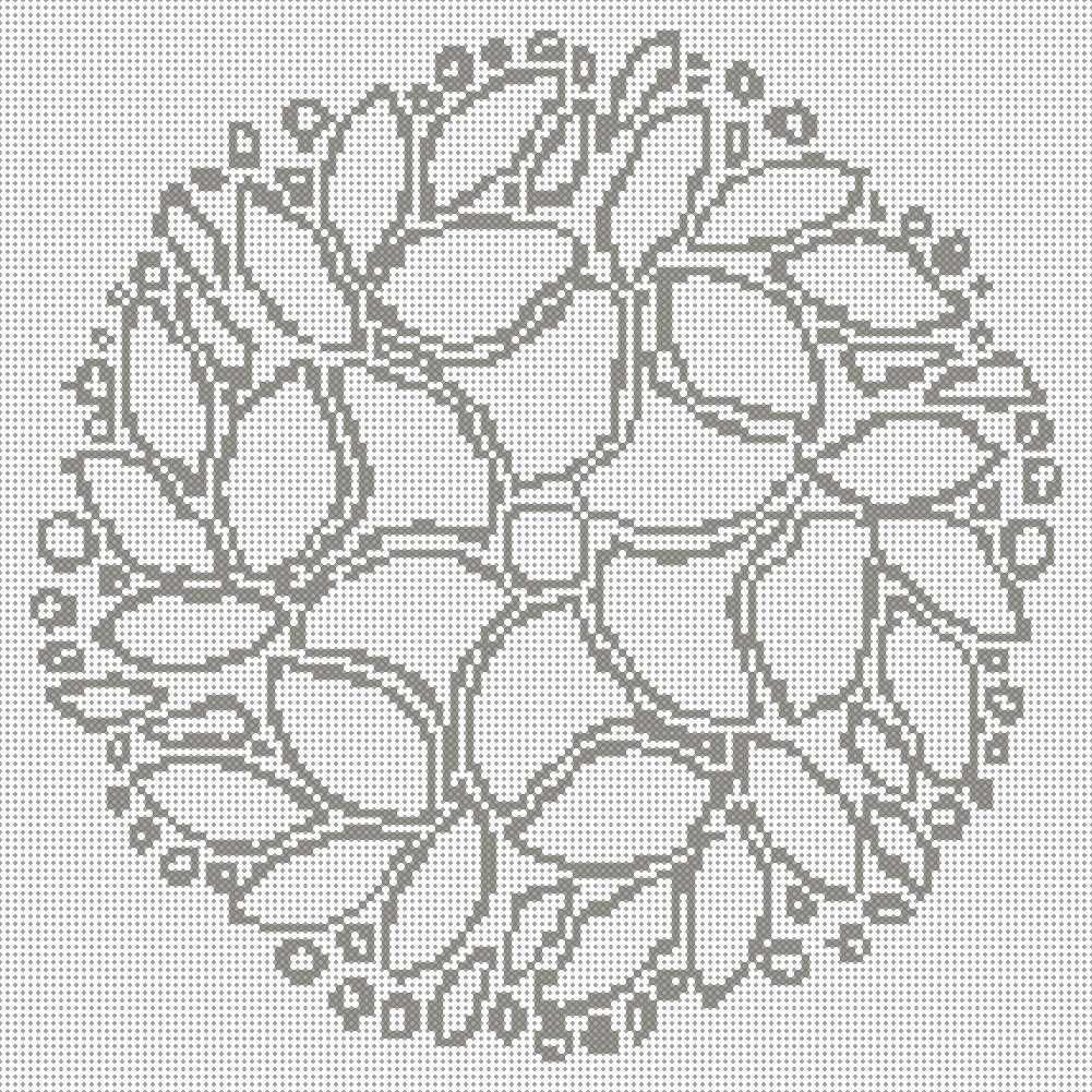 Mandala 14 - Strass (OHNE STEINE) von Spielzeughafen