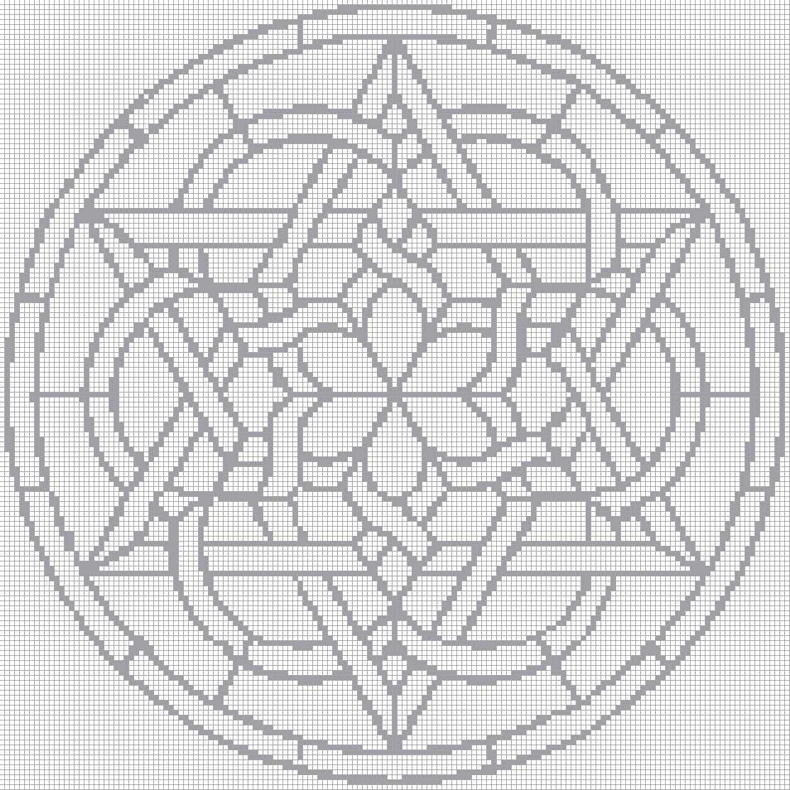 Mandala 15 - Quadratisch (OHNE STEINE) von Spielzeughafen