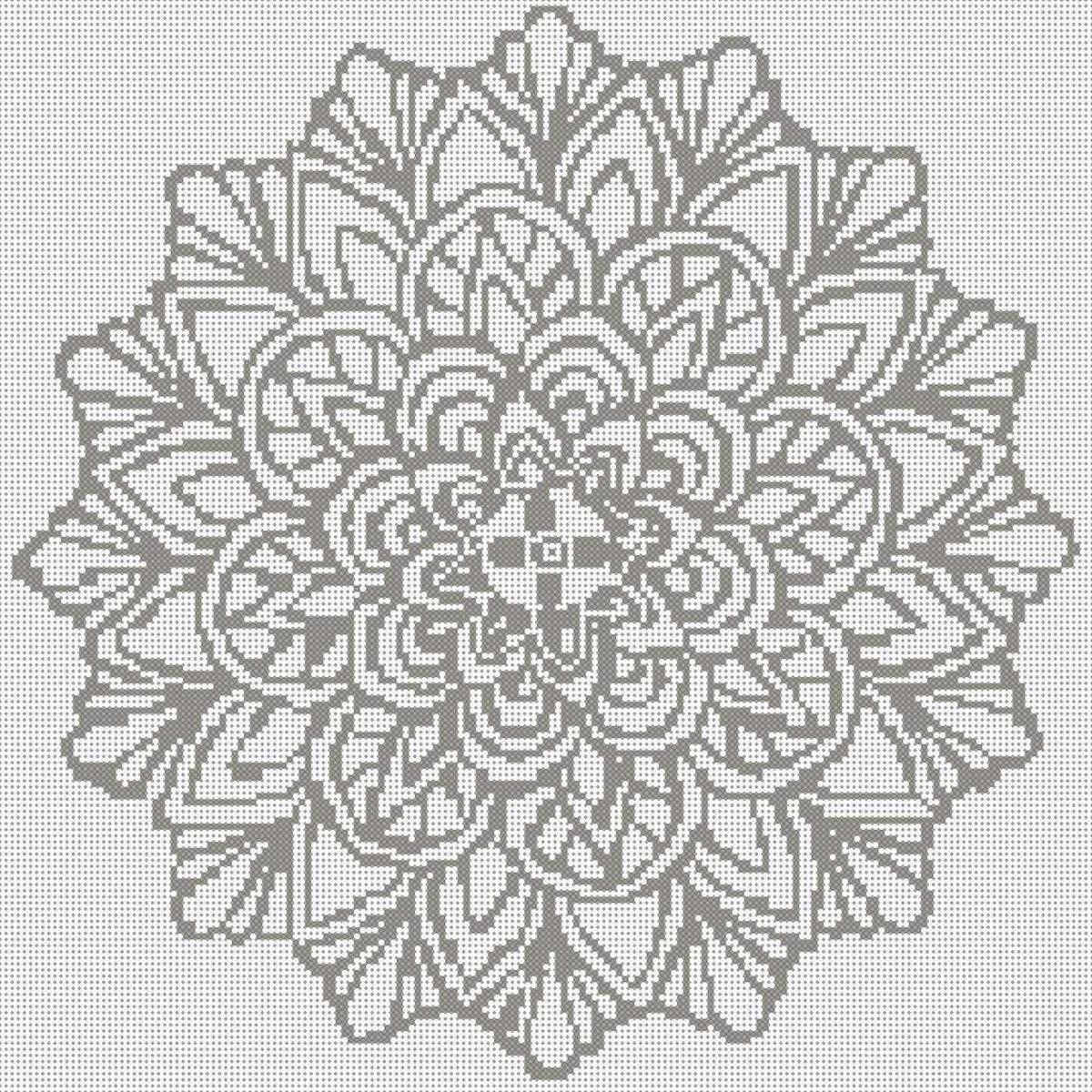 Mandala 17 - Strass (OHNE STEINE) von Spielzeughafen