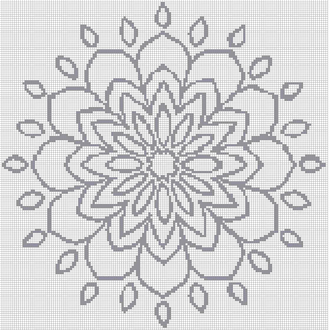 Mandala 5 - Quadratisch (OHNE STEINE) von Spielzeughafen