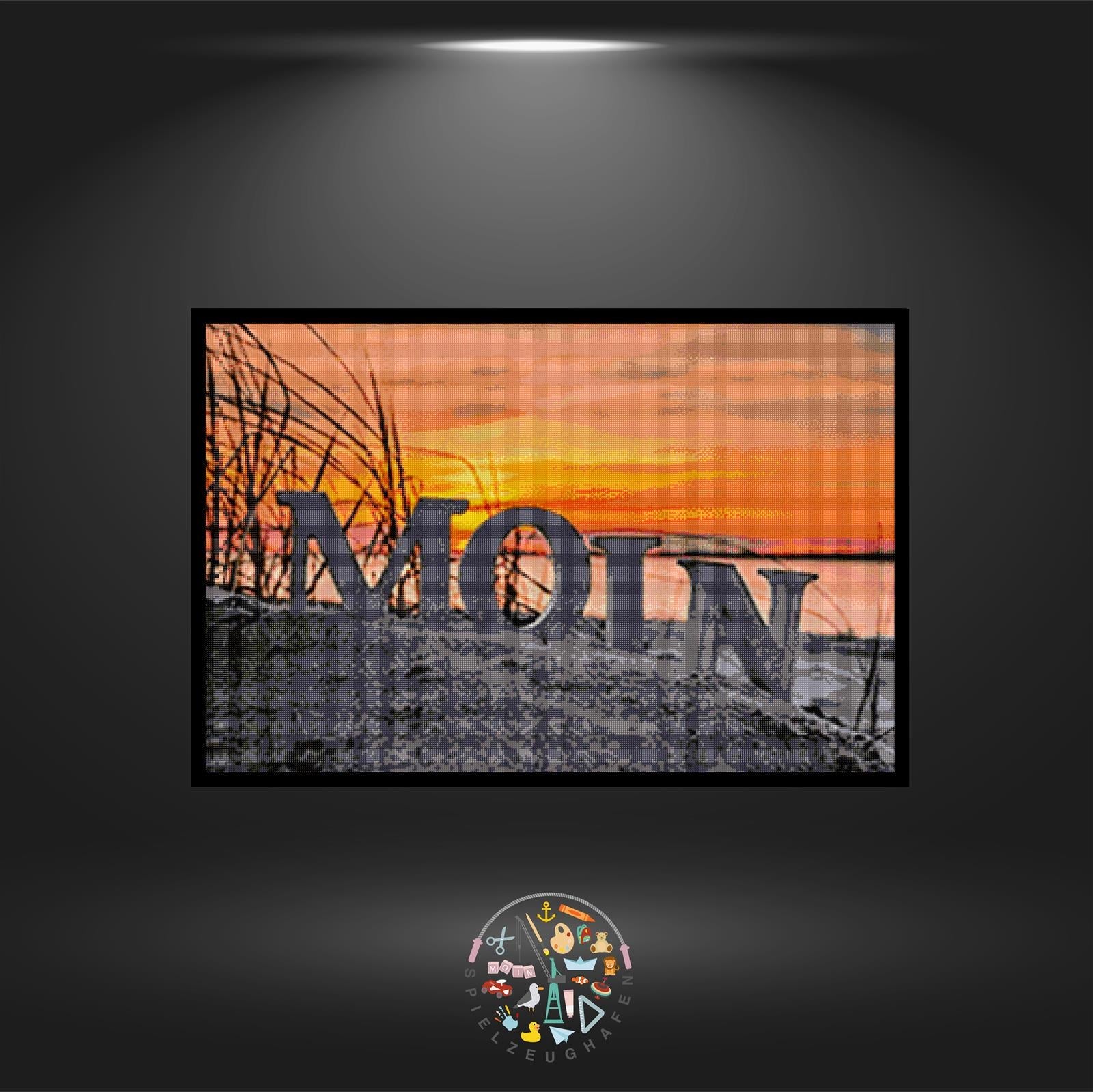 'Moin' - Quadratisch (exklusiv) von Spielzeughafen