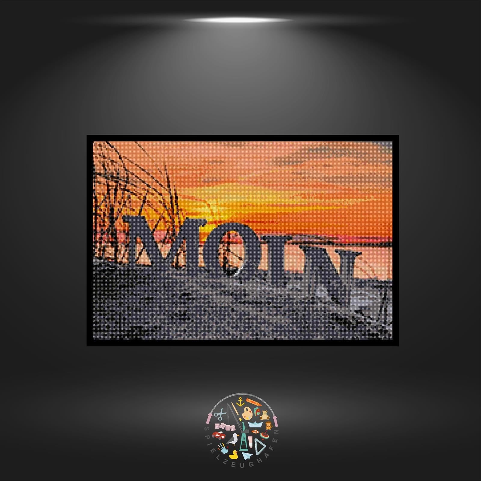 'Moin' - Quadratisch (exklusiv) von Spielzeughafen