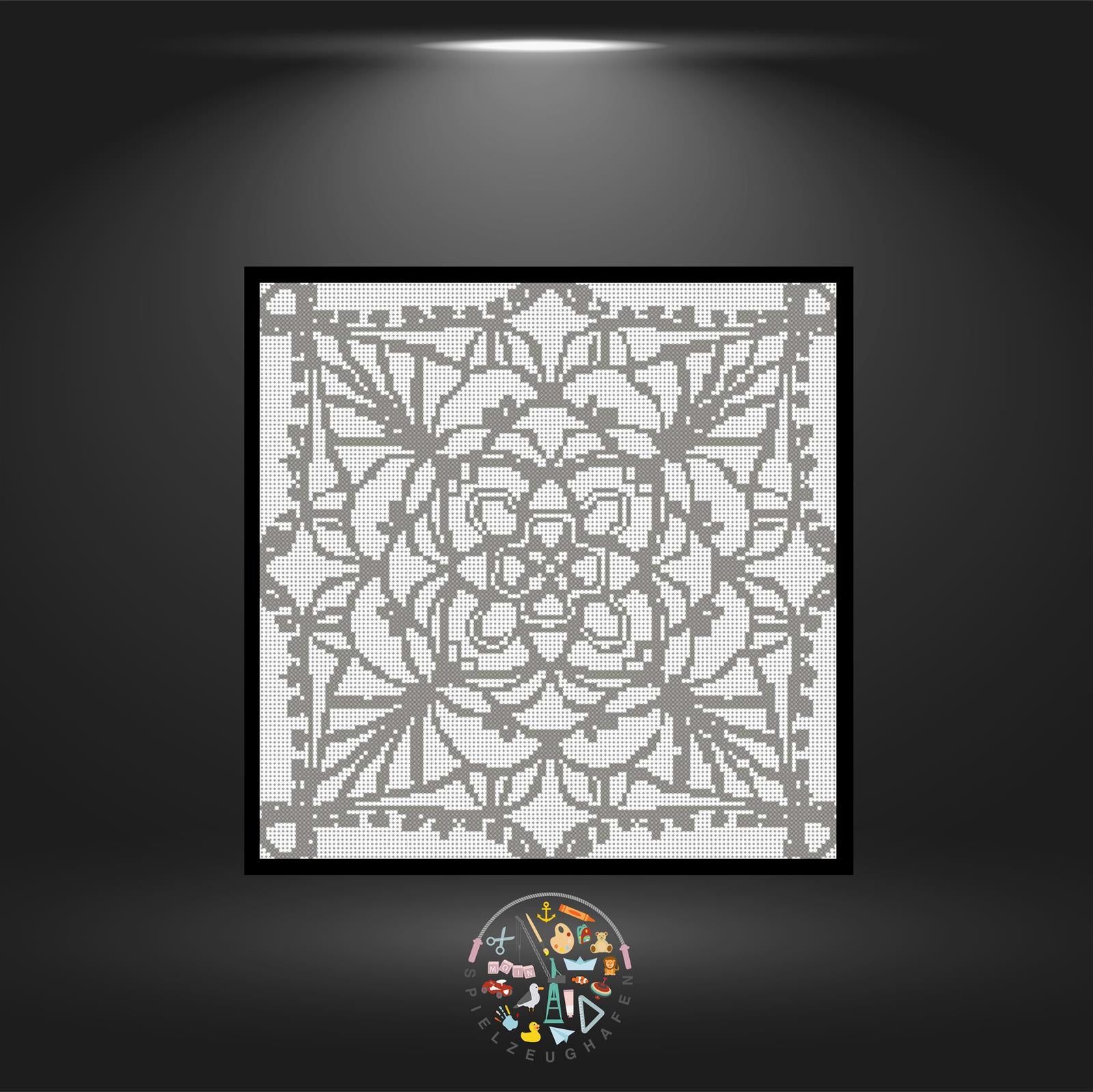 Mandala 20 - Strass  (OHNE STEINE)