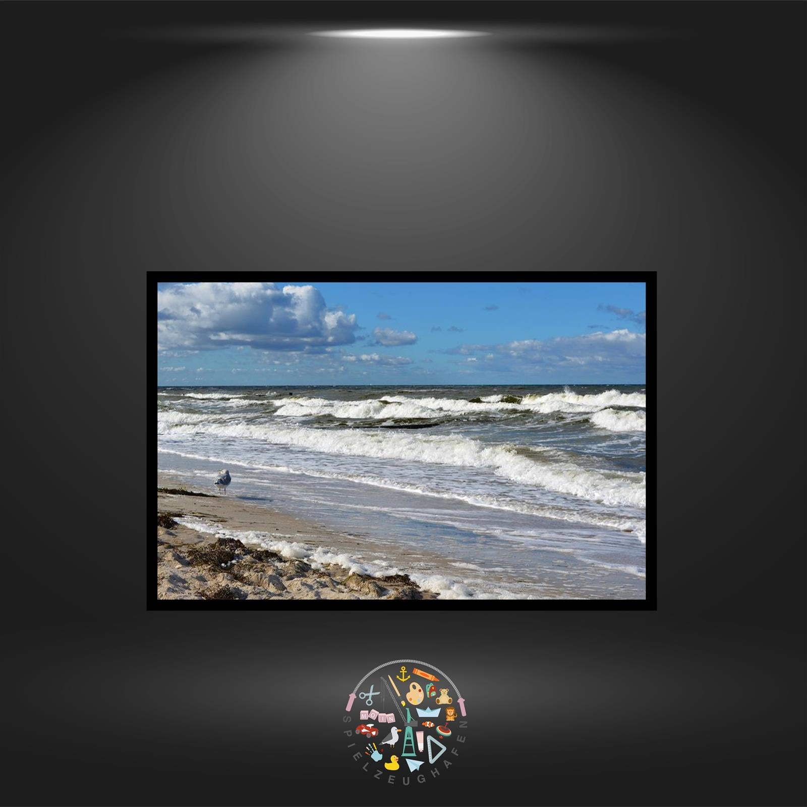 Ostsee Romantik - Quadratisch von Spielzeughafen