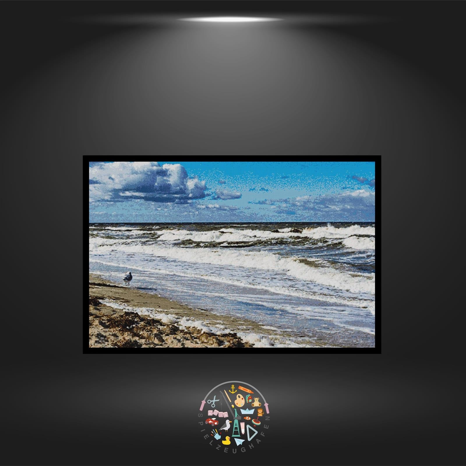 Ostsee Romantik - Quadratisch von Spielzeughafen