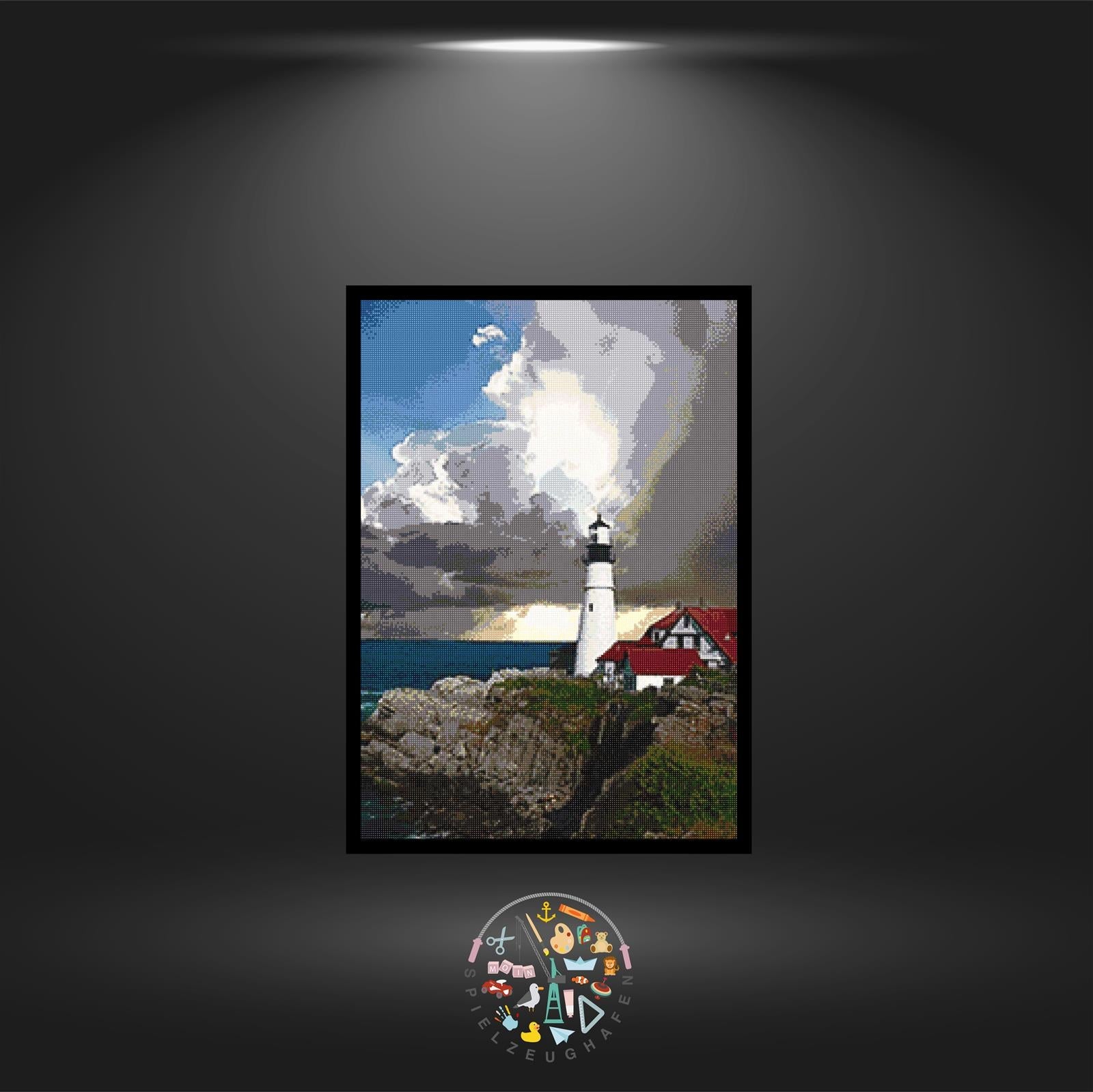 'Portland headlight' - Quadratisch von Spielzeughafen