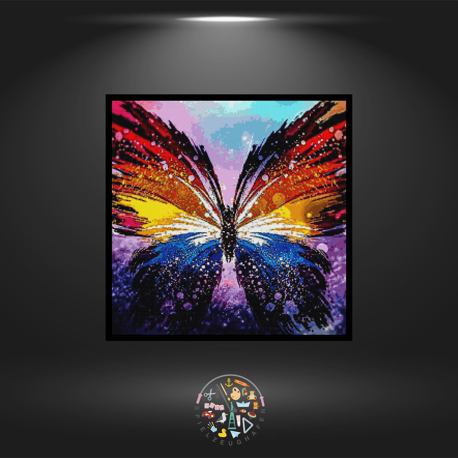 'Schmetterling Asmala' - Quadratisch von Spielzeughafen