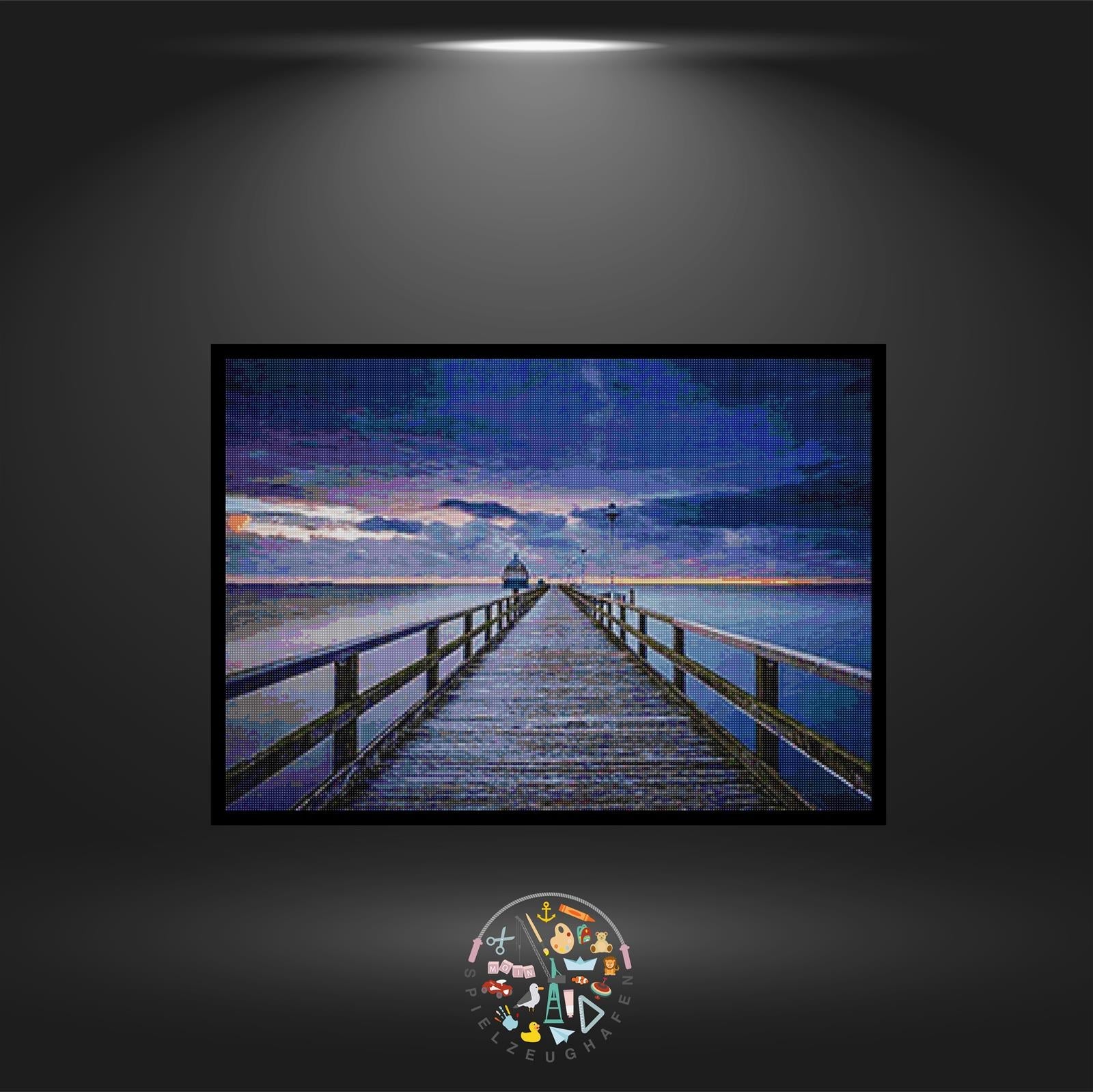 Seebrücke - Quadratisch von Spielzeughafen