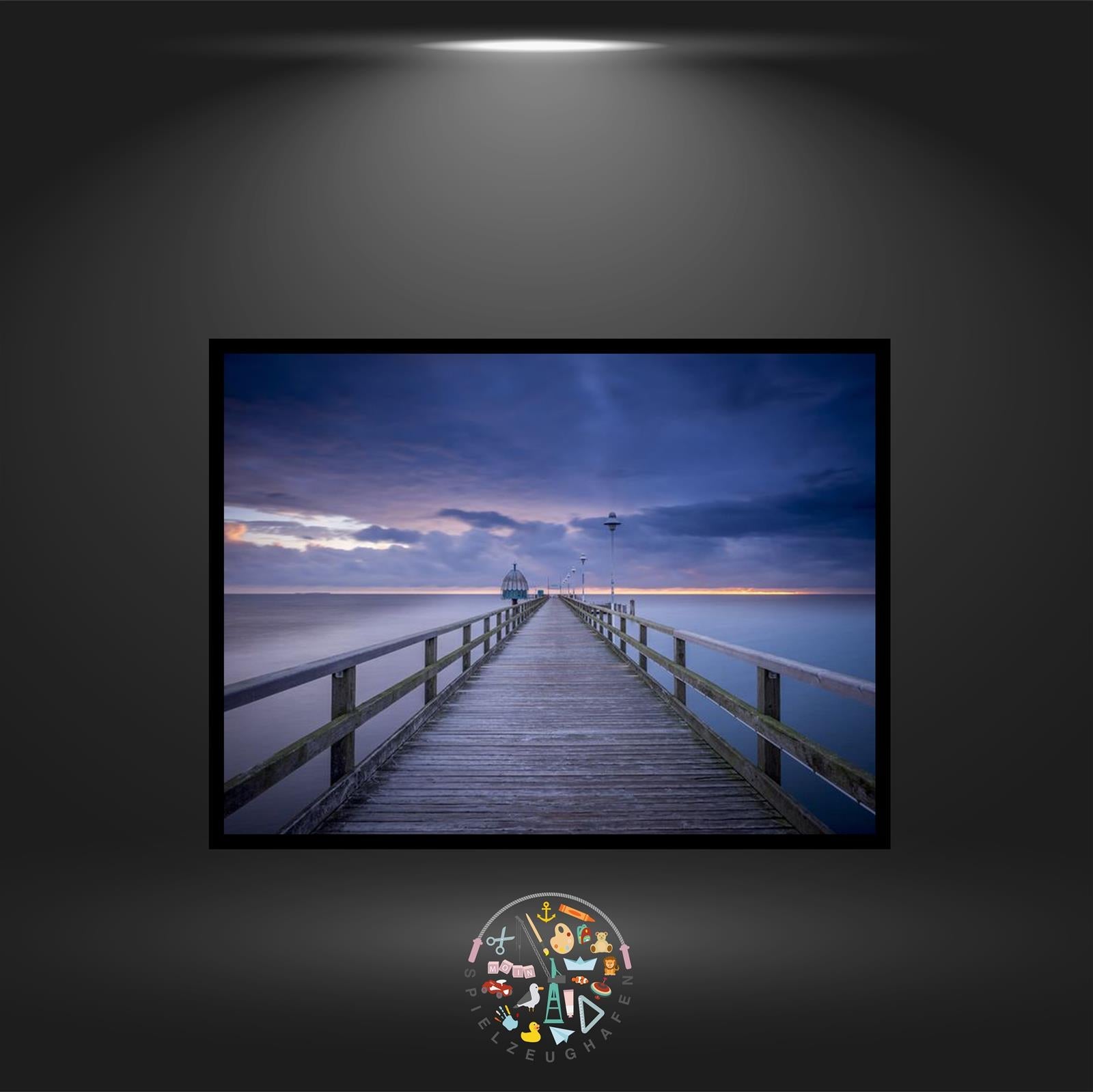 Seebrücke - Quadratisch von Spielzeughafen