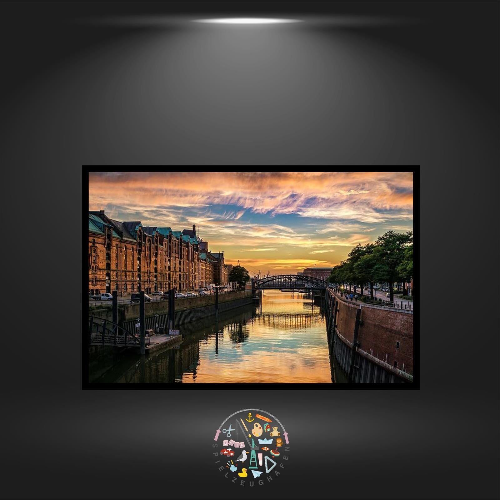 Speicherstadt - Quadratisch von Spielzeughafen