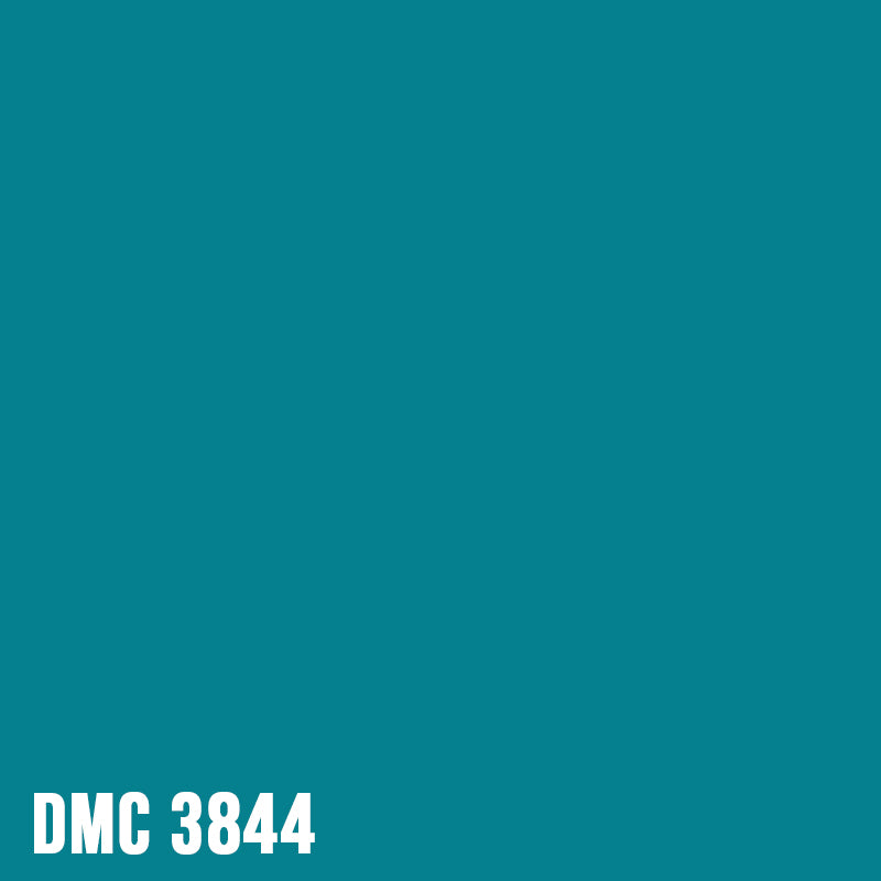 Bright Turquoise - Dark - eckig