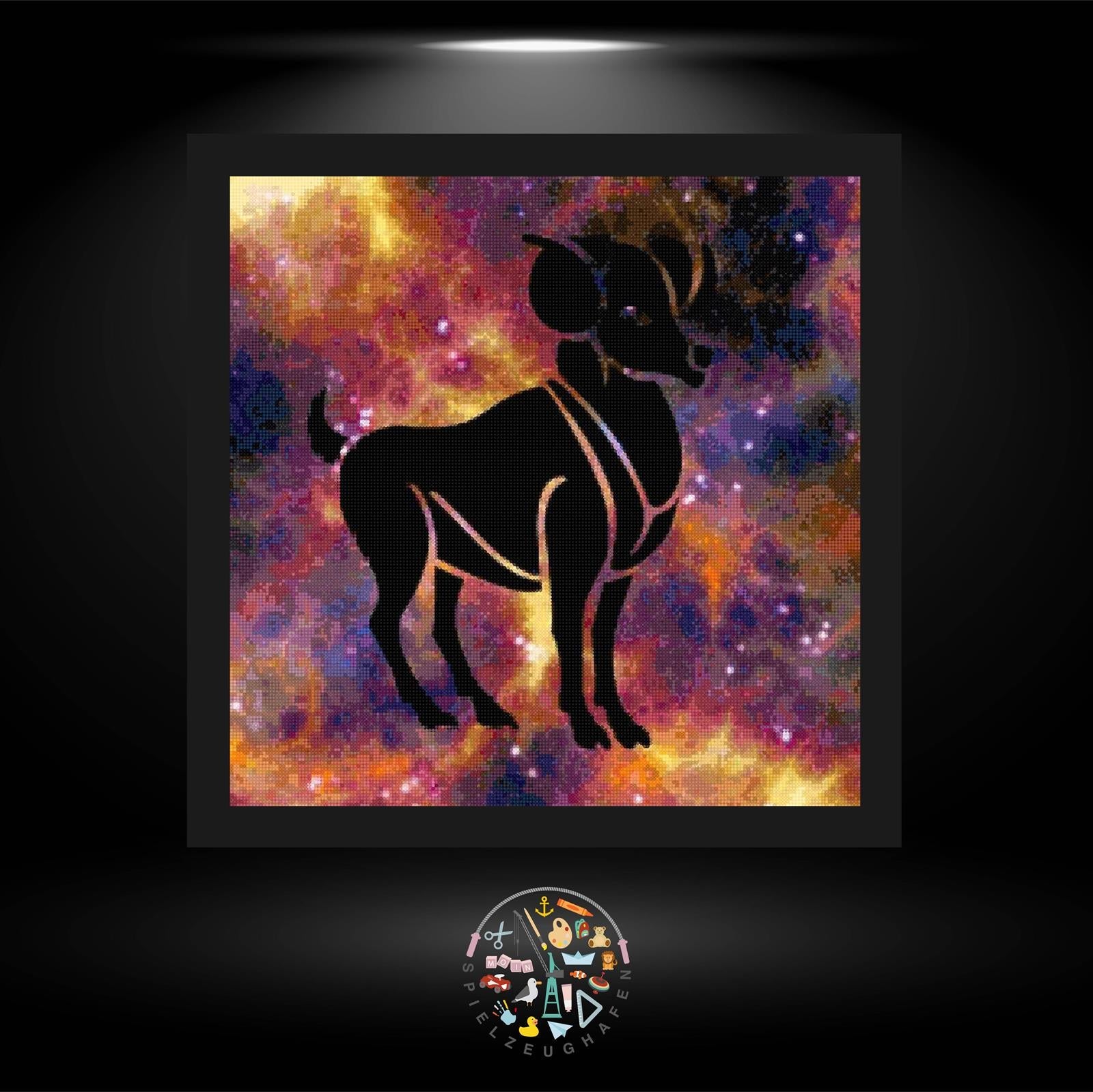 Sternzeichen Widder Rot - Strass / Rhinestone von Spielzeughafen