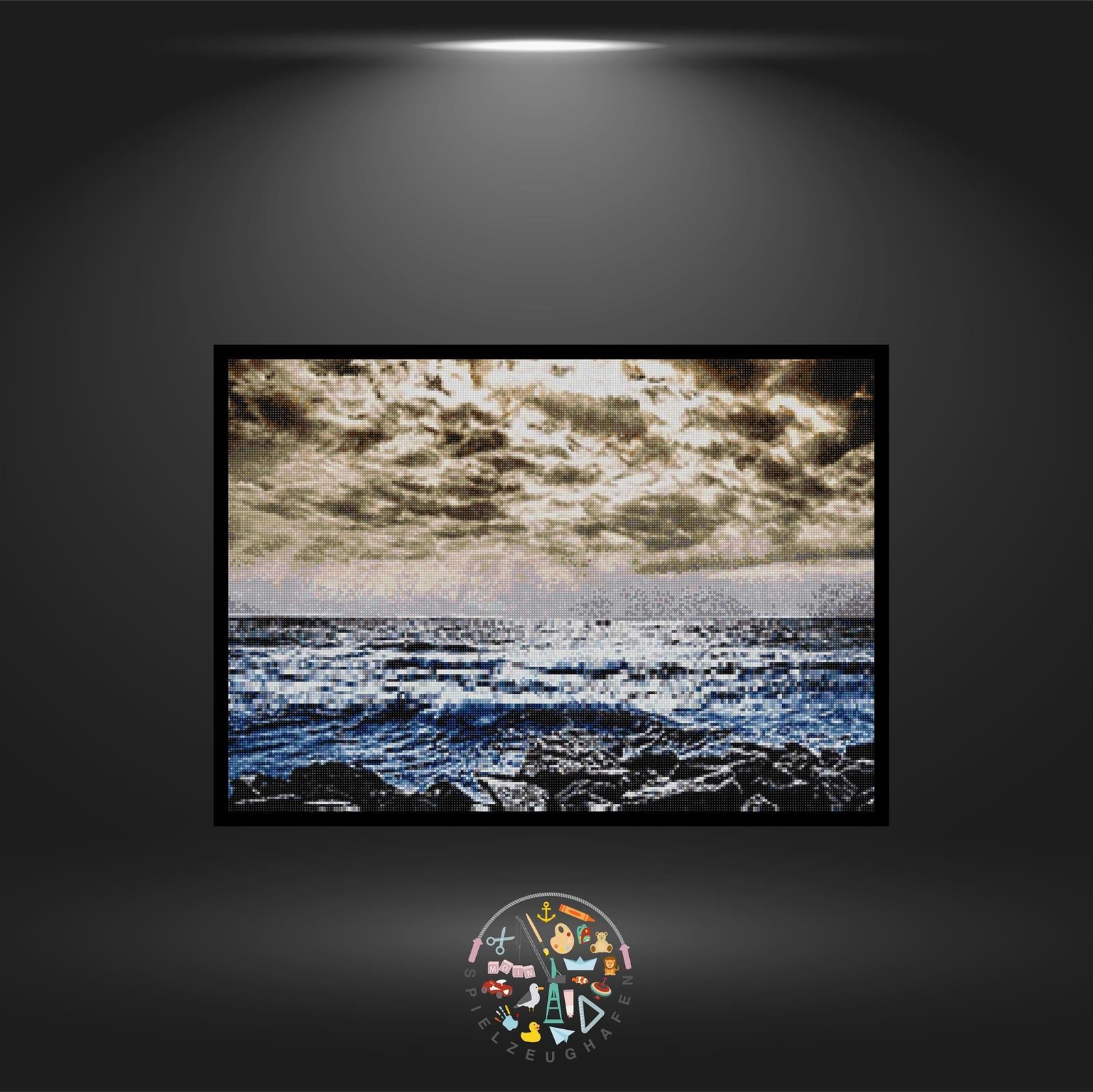 Stormy Sea - Quadratisch von Spielzeughafen