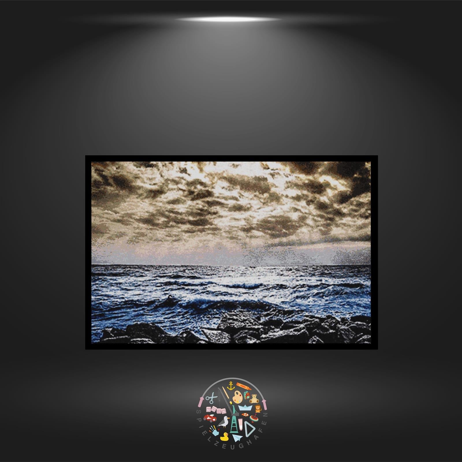 Stormy Sea - Quadratisch von Spielzeughafen