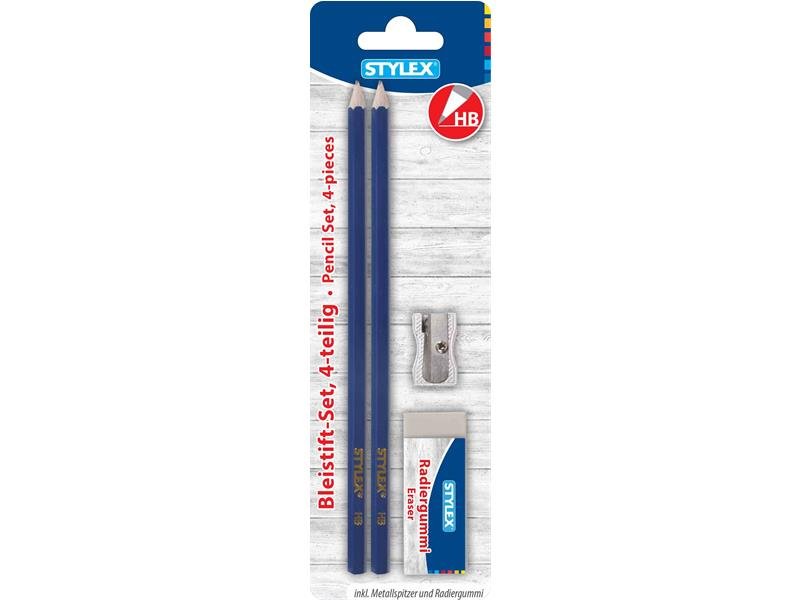 STYLEX Bleistift - Set, 4 - teilig von Spielzeughafen