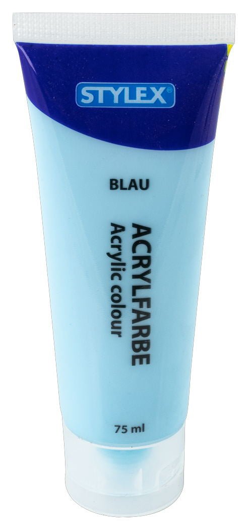STYLEX Pastell Acrylfarbe, 6 Tuben à 75 ml von Spielzeughafen