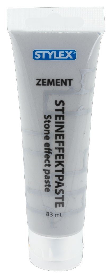 STYLEX Steineffektpaste, Zement, 83ml Tube von Spielzeughafen