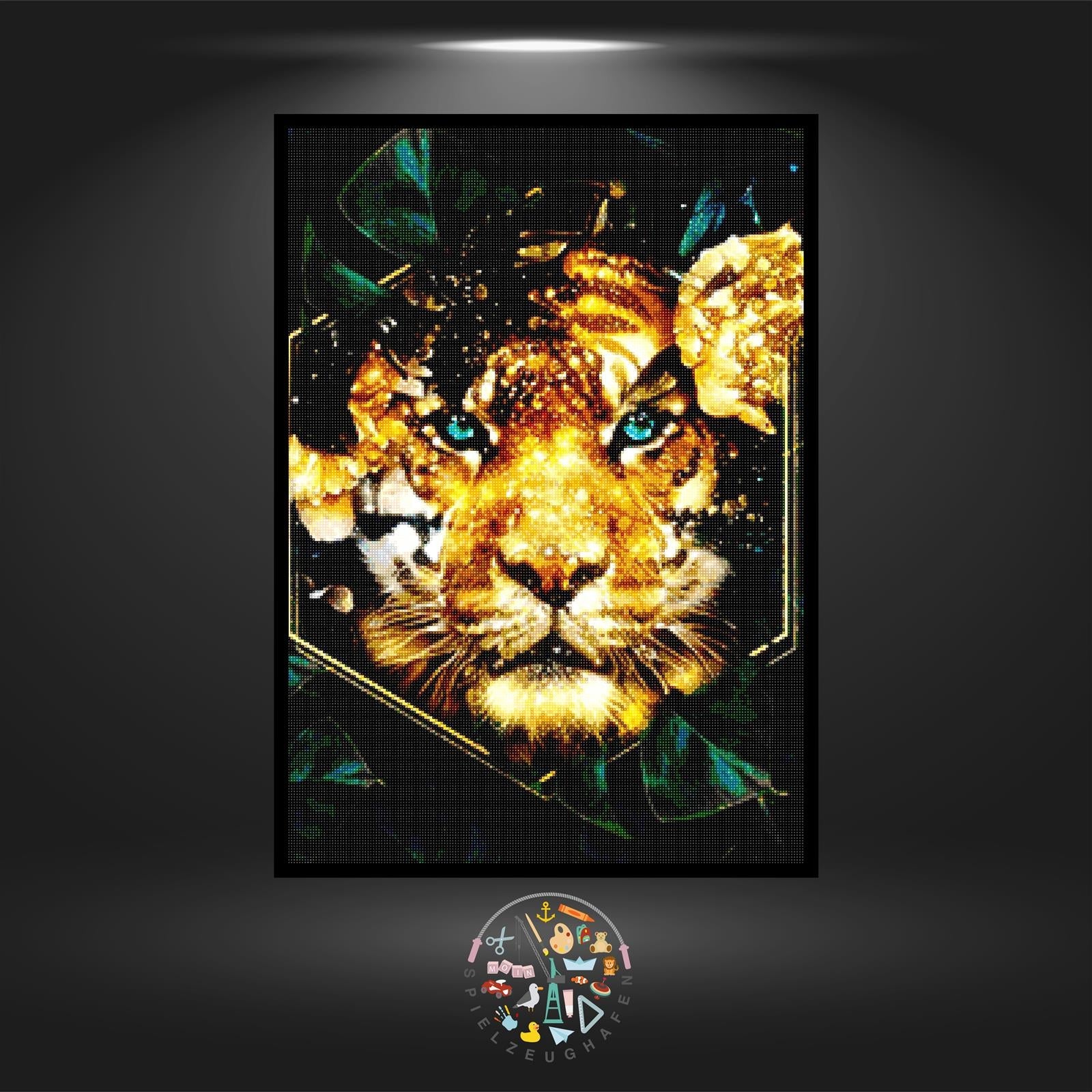 Tiger Ceyla - Quadratisch von Spielzeughafen