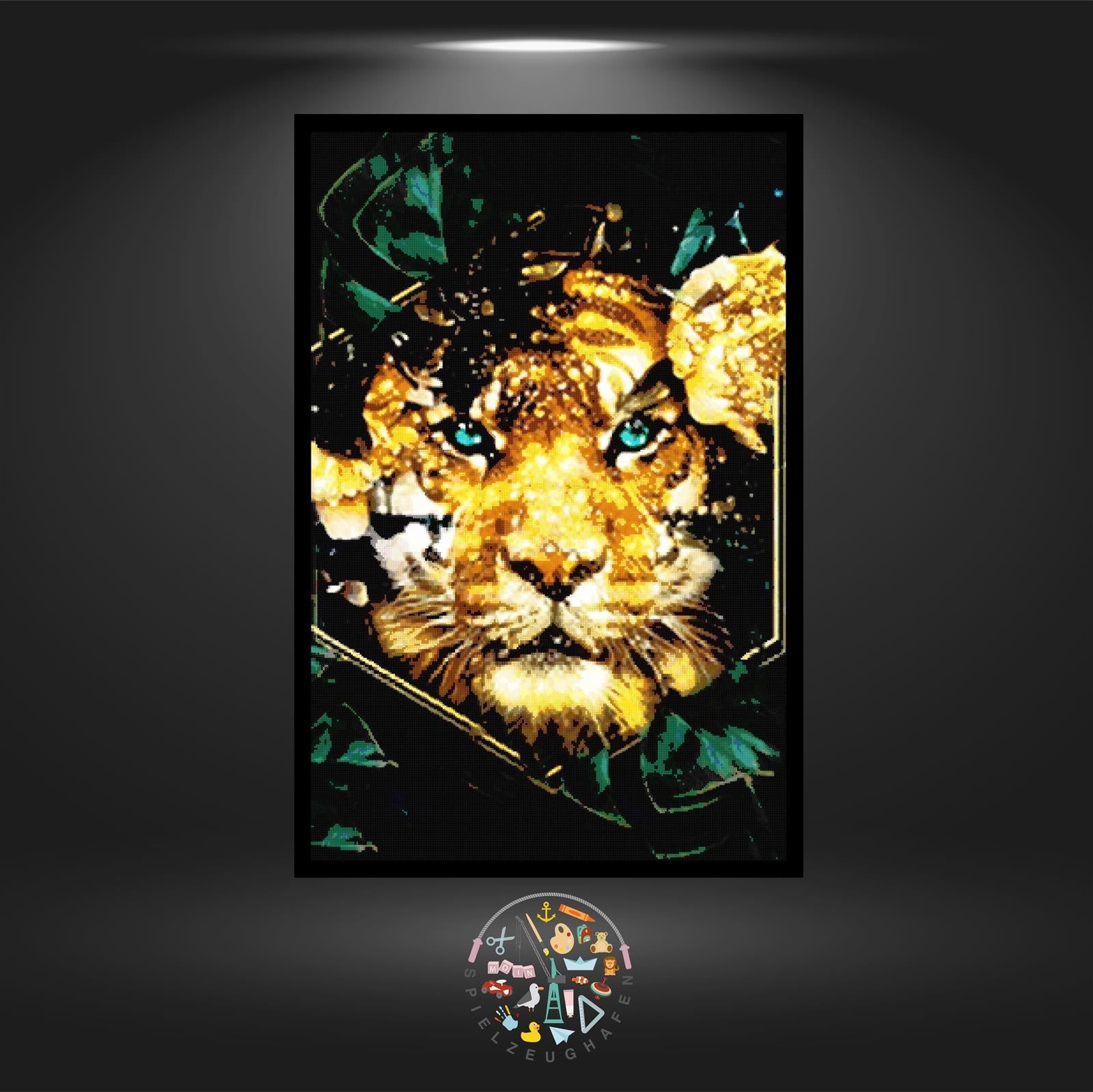 'Tiger Ceyla' - Strass / Rhinestone von Spielzeughafen