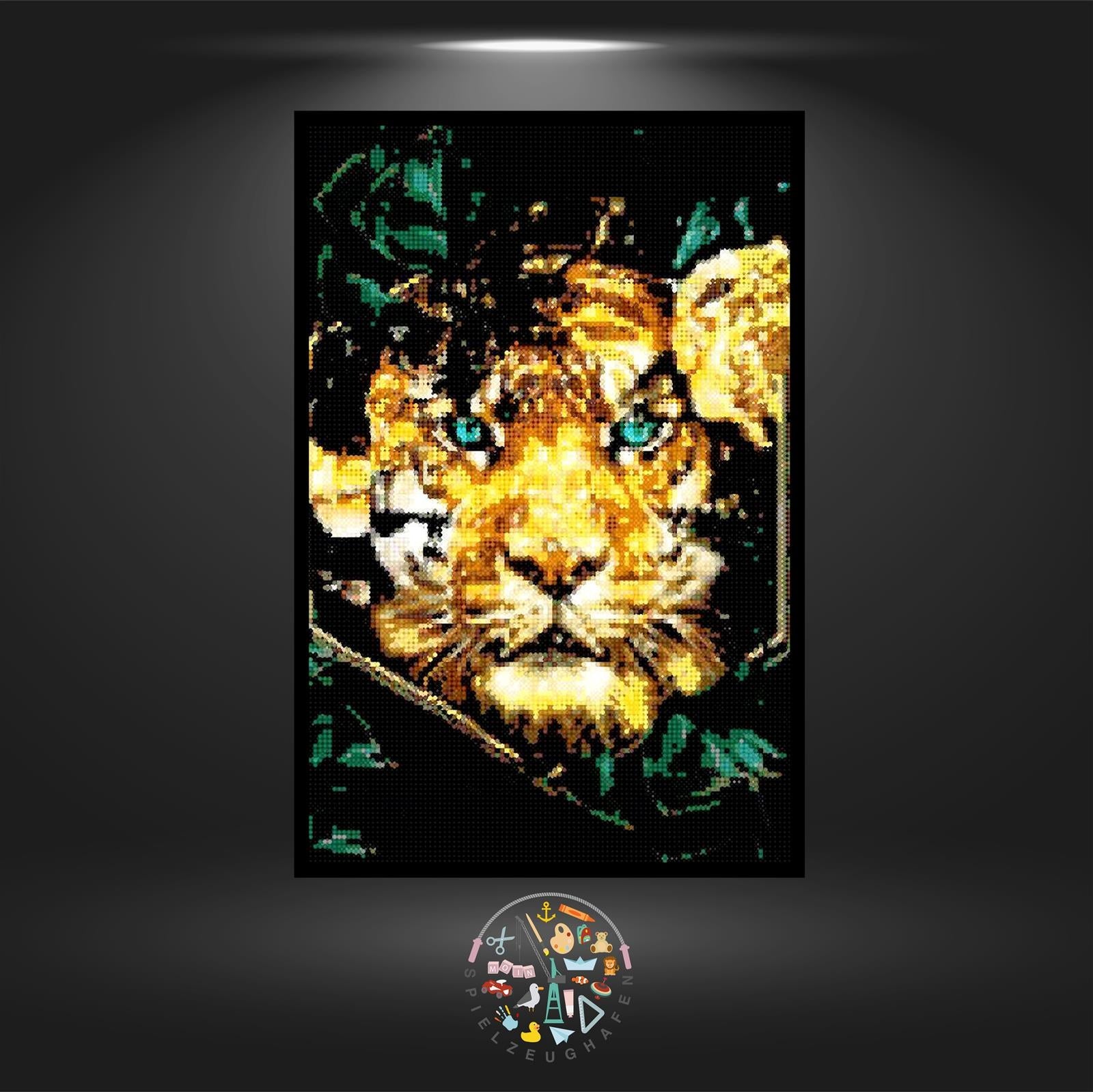 'Tiger Ceyla' - Strass / Rhinestone von Spielzeughafen